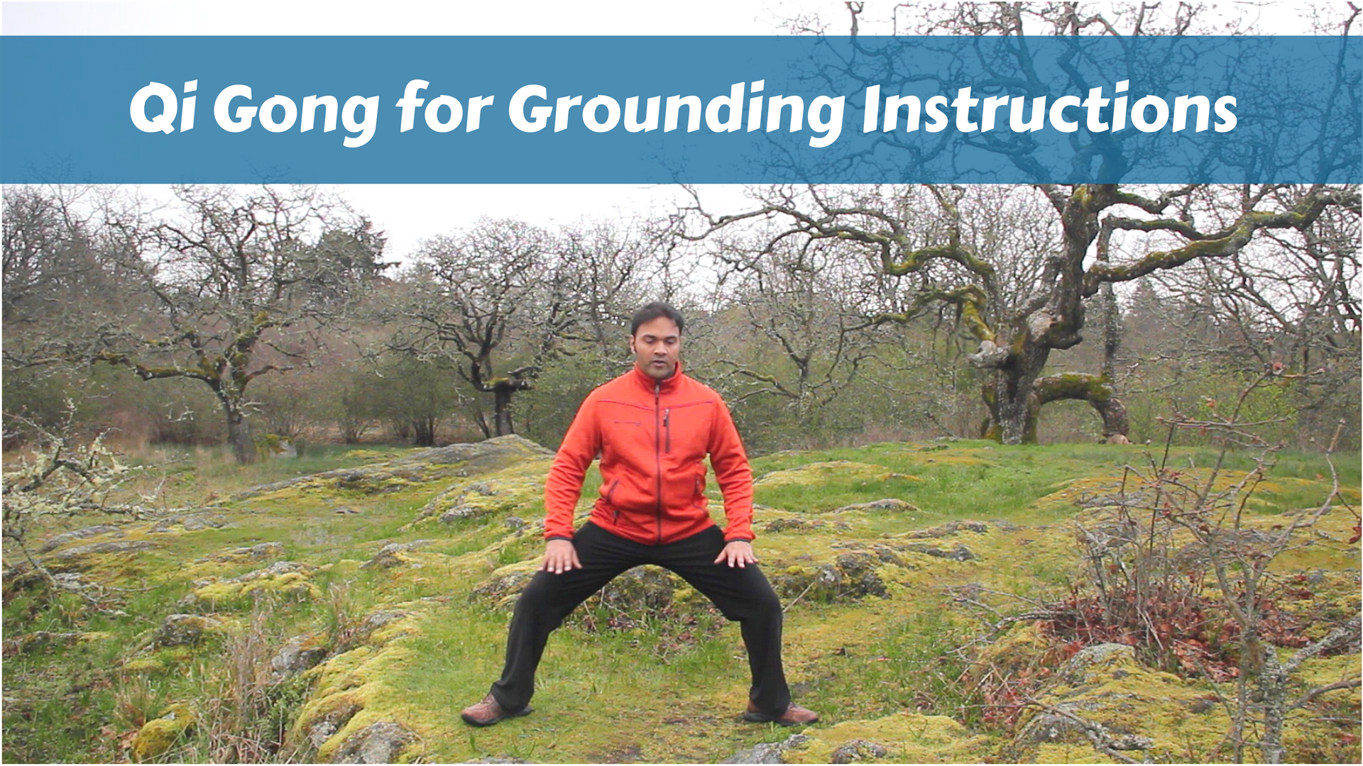INSTRUCTIONS: "Qigong for Grounding Routine" (22 mins)