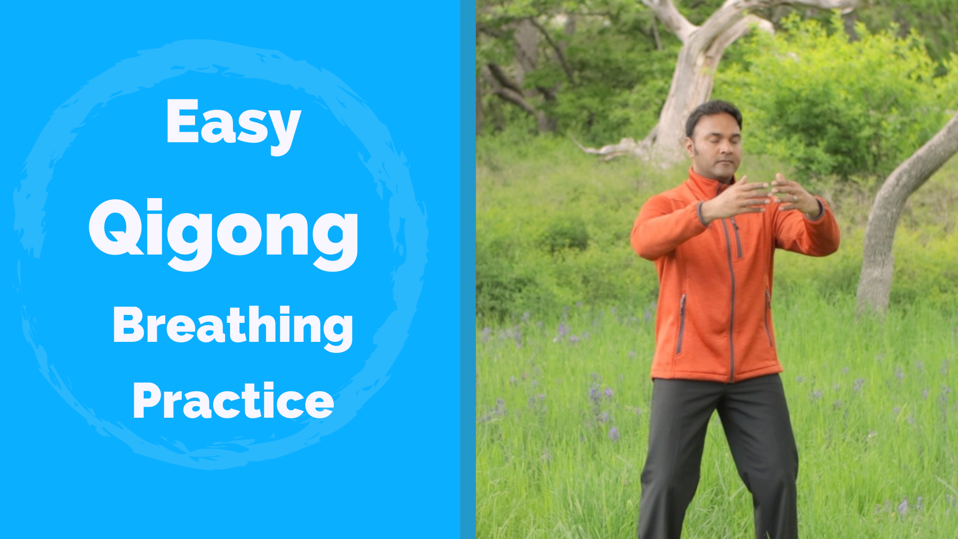 Simple Qigong Breathing Practice (8 Mins) - Jeff On YouTube - Qi Gong ...