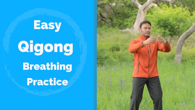 Simple Qigong Breathing Practice (8 m...