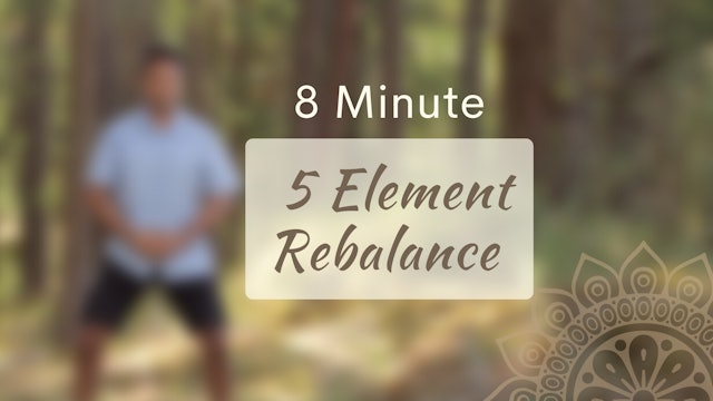 8 Minute Five Element Rebalance (8 mins)