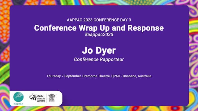 AAPPAC Conference | Wrap Up and Response