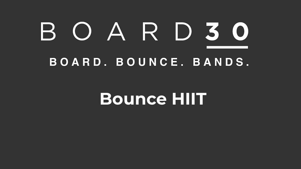 Bounce HIIT