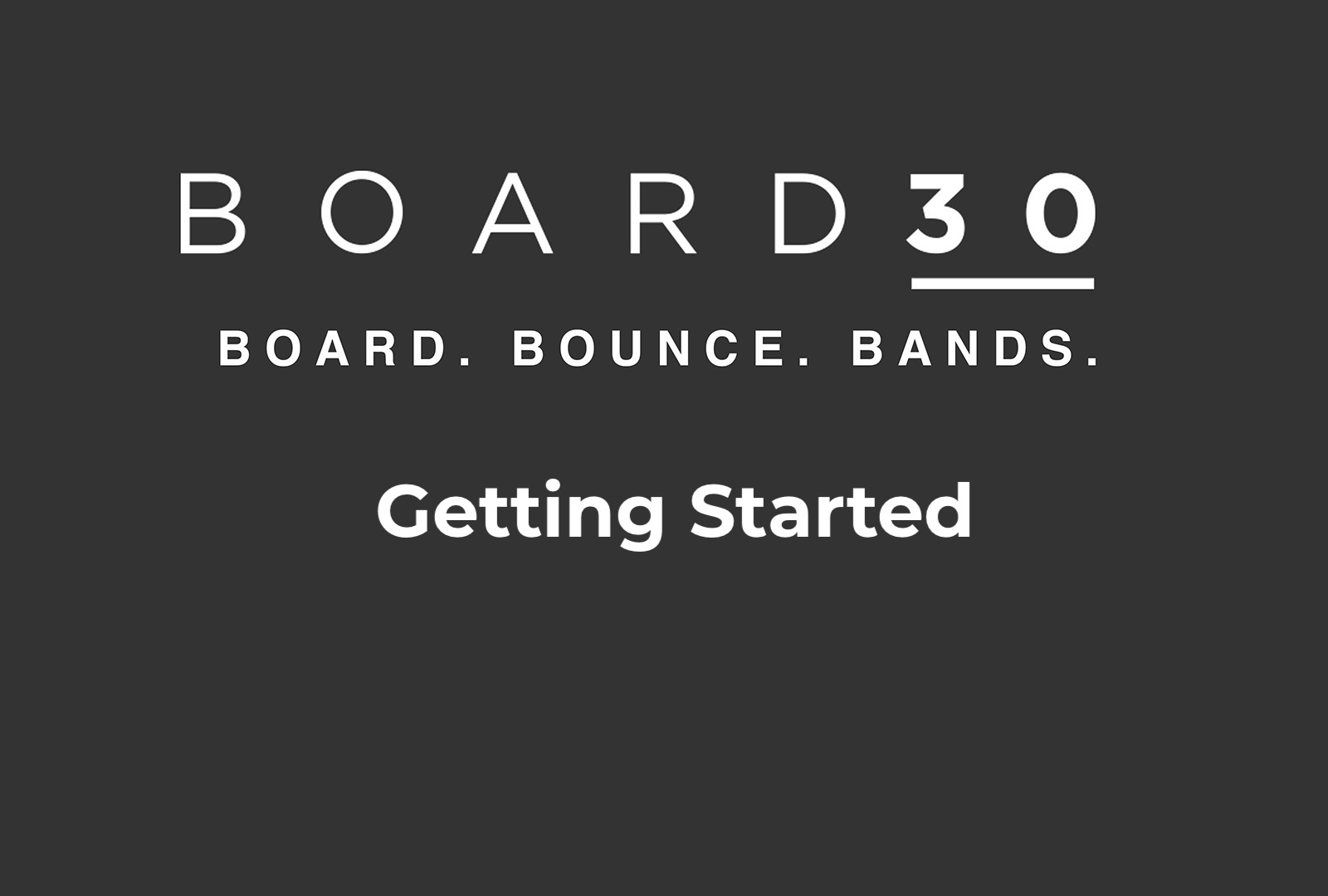 Getting Started
