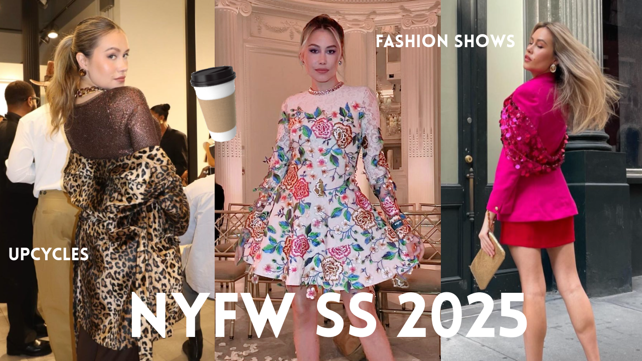 A busy NYFW 2024 vlog _  Fashion Shows, Upcycles, GRWM