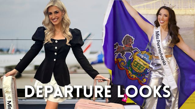 BEST Miss America 2025 Departure Looks! 