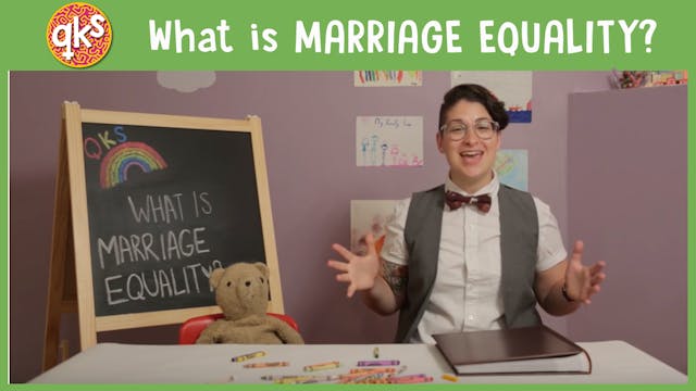 What is MARRIAGE EQUALITY?