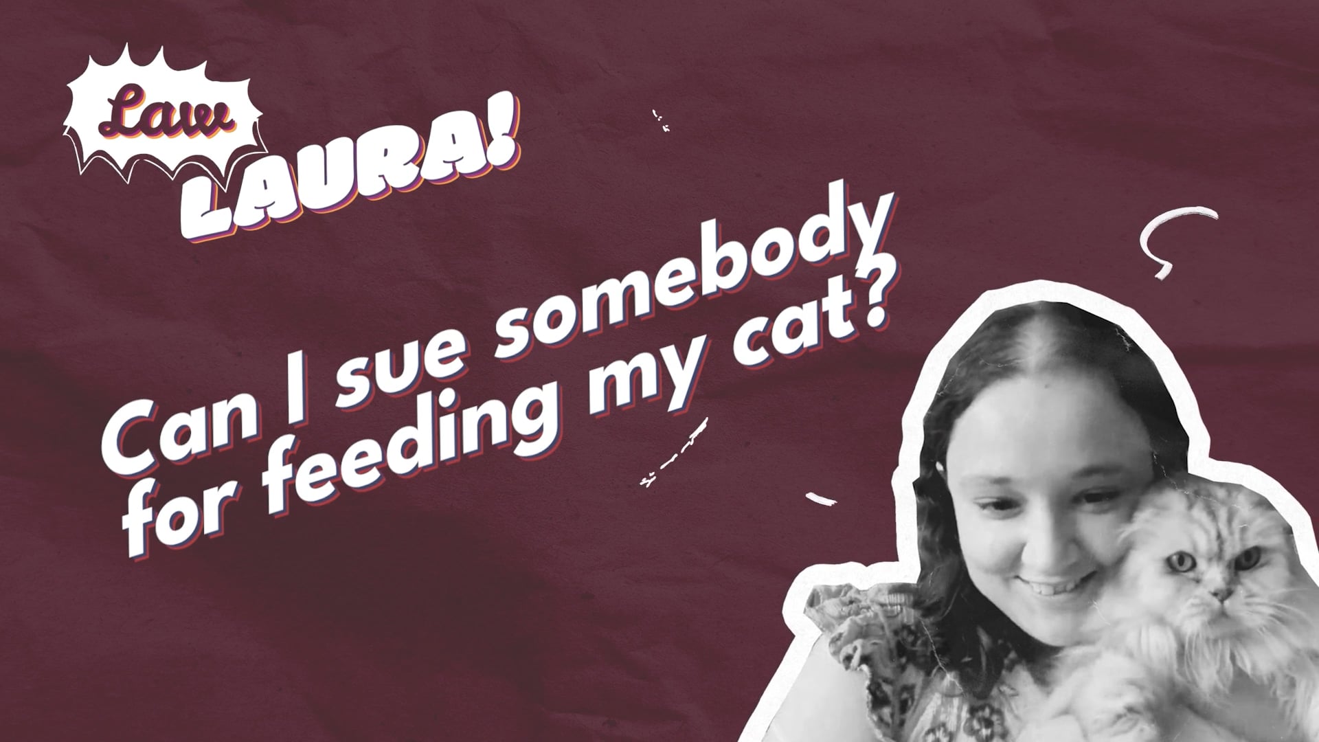 Preview: Can I sue somebody for feeding my cat?