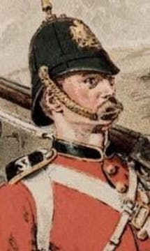 Which people made up the military dur...