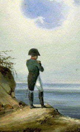 How was Napoleon able to regain power following is exile to Elba?