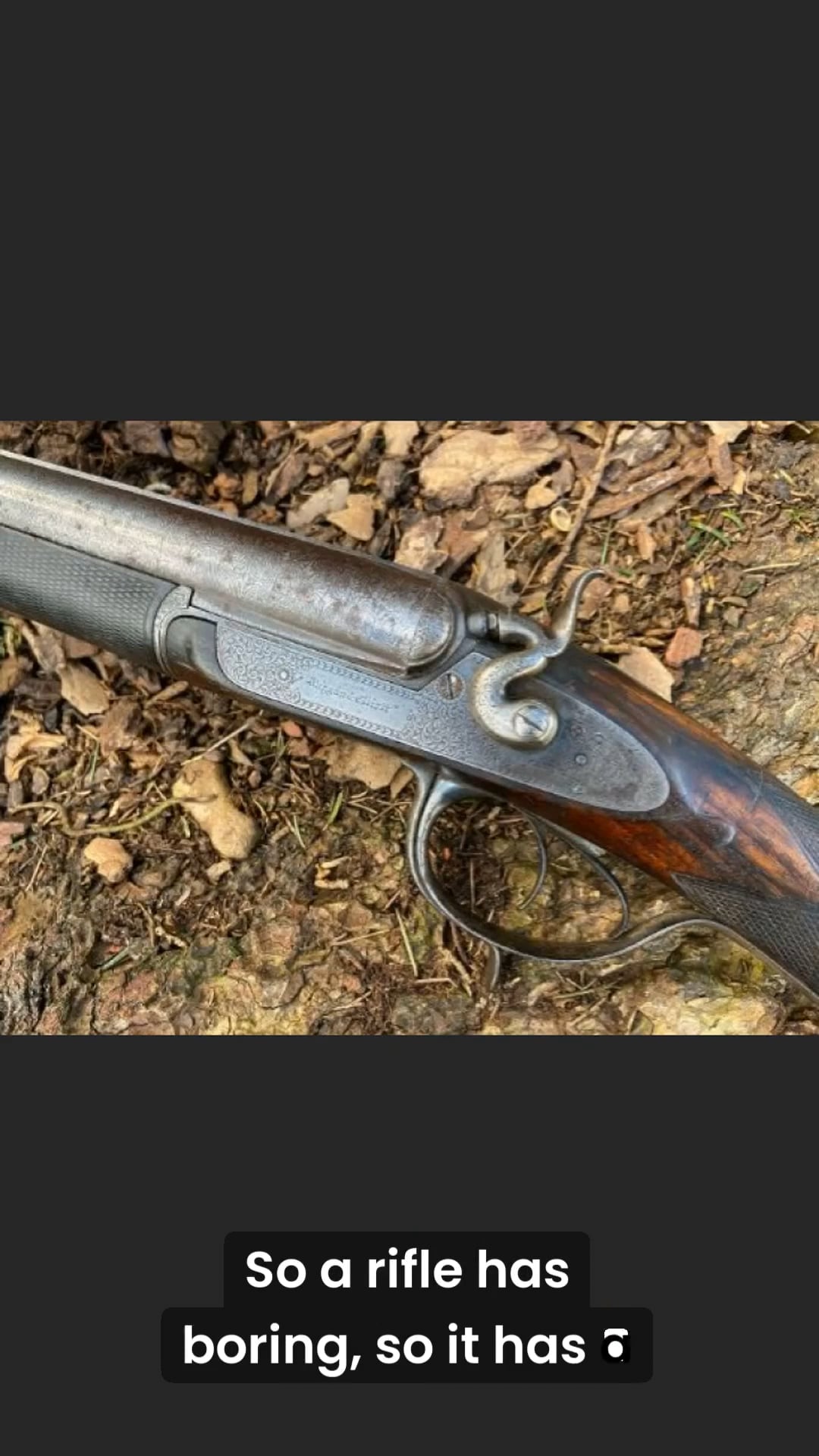 What is the difference between a rifle and a musket?