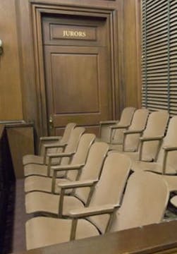 When are juries used in civil trials?