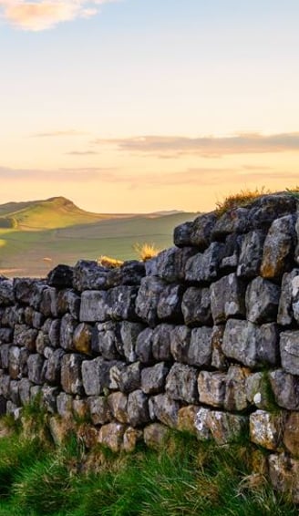 What is the purpose of Hadrian’s Wall?