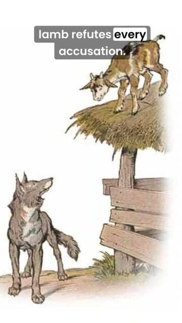 What exactly is an Aesopic fable?