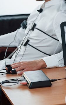 How can a polygraph detect when we ar...