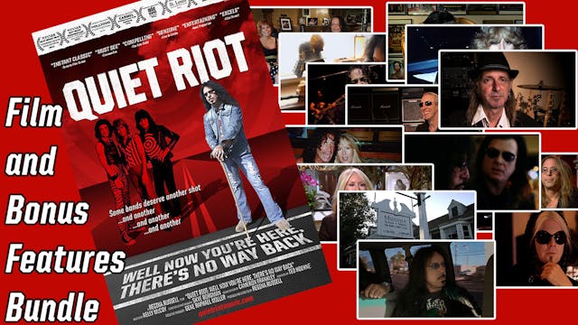 Quiet Riot: Well Now Your Here, There's No Way Back DELUXE BUNDLE