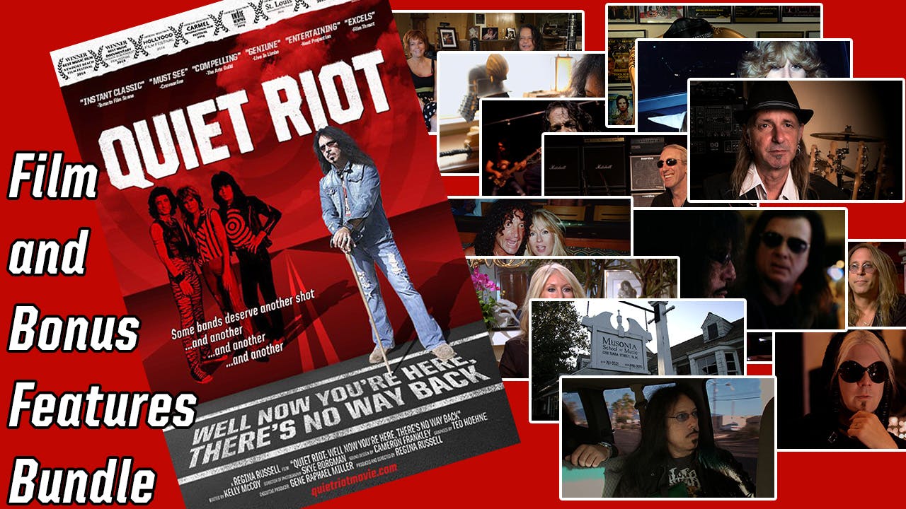 Quiet Riot: Well Now Your Here, There's No Way Back DELUXE BUNDLE