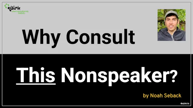 WHY CONSULT