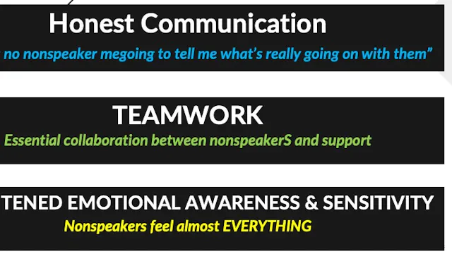 Teamwork, Communications, Feeling Emotions