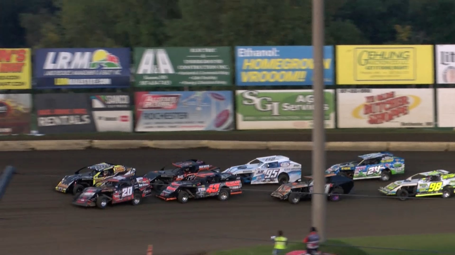 USRA B-Mod Heats Fall Jamboree Deer Creek Speedway 9/20/19