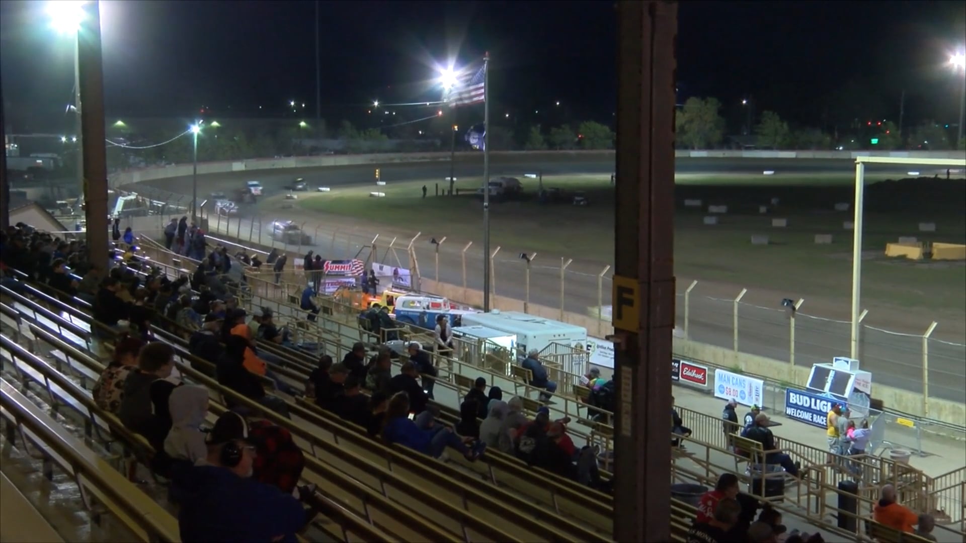 USRA B Mod A-Main at Kansas State Fairgrounds Speedway 4-26-19