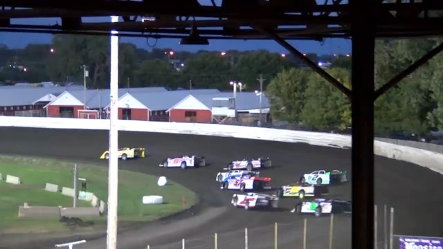 Wissota 100 Late Model Heats Dakota State Fair Speedwya 9/16/16