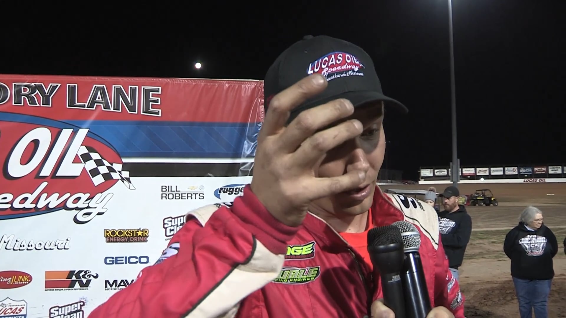 Clash of Champions Post Race Interview Kris Jackson Lucas Oil Speedway 10/13/19