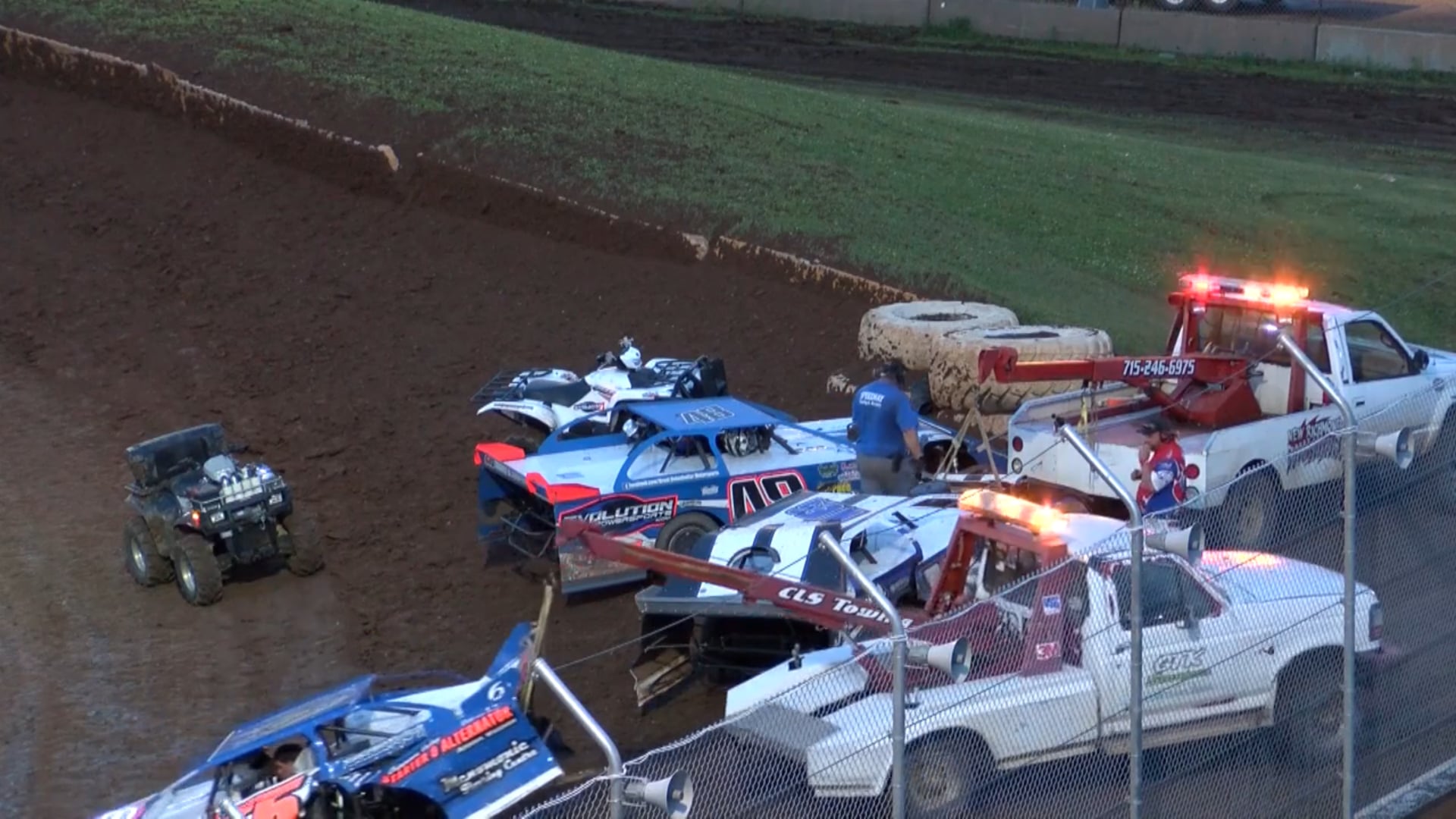 USMTS B-Main Cedar Lake Speedway 6/16/18