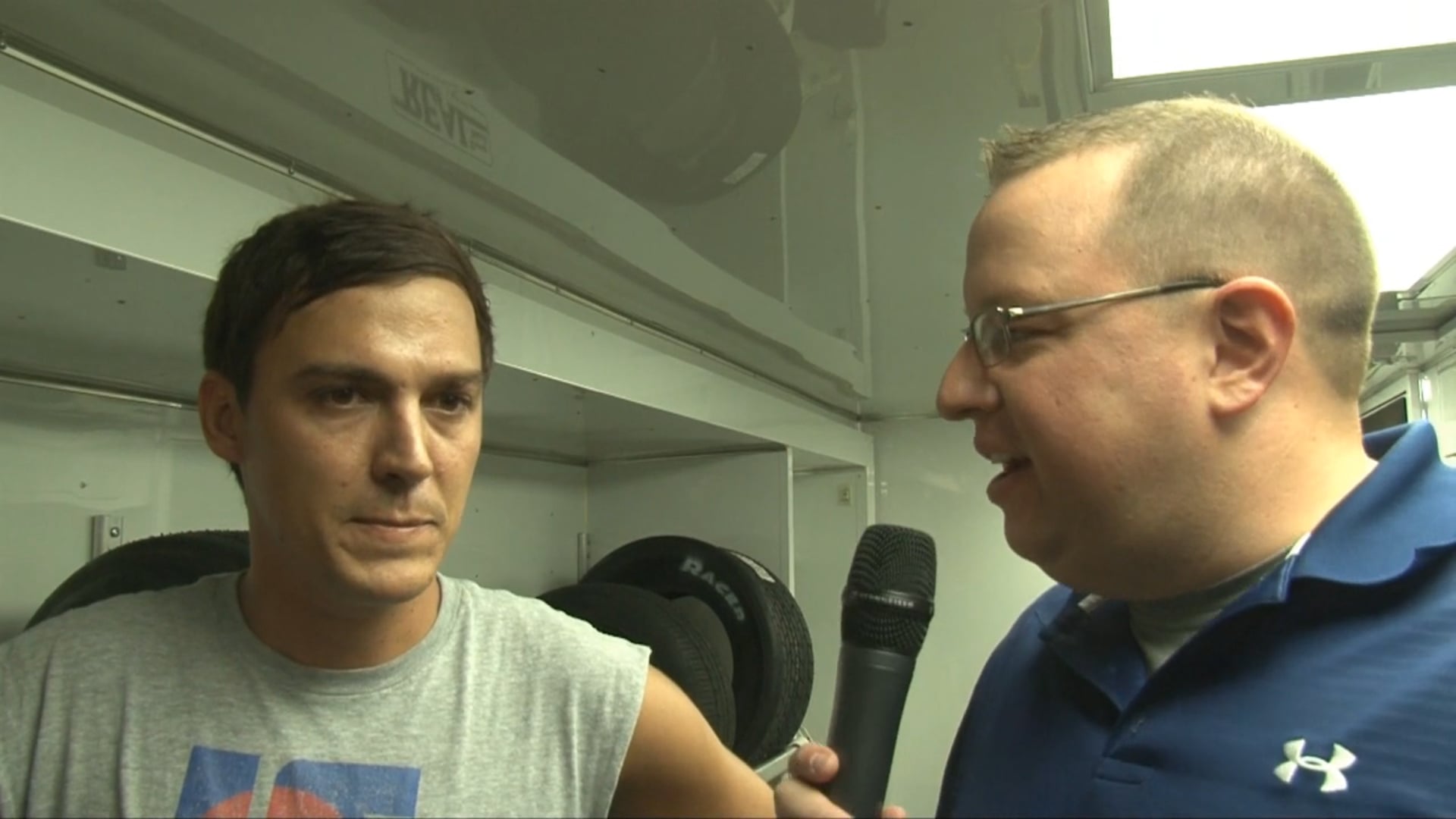 USMTS Fall Jamboree Deer Creek Speedway Pre-Race Interviews 2015