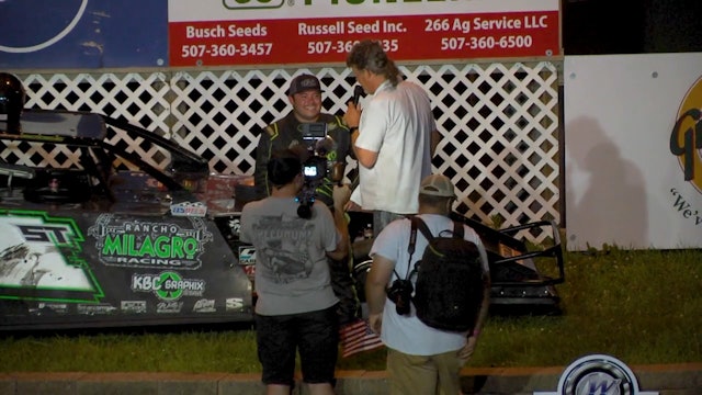 USMTS Victory Lane Nobles County Speedway 6/28/18