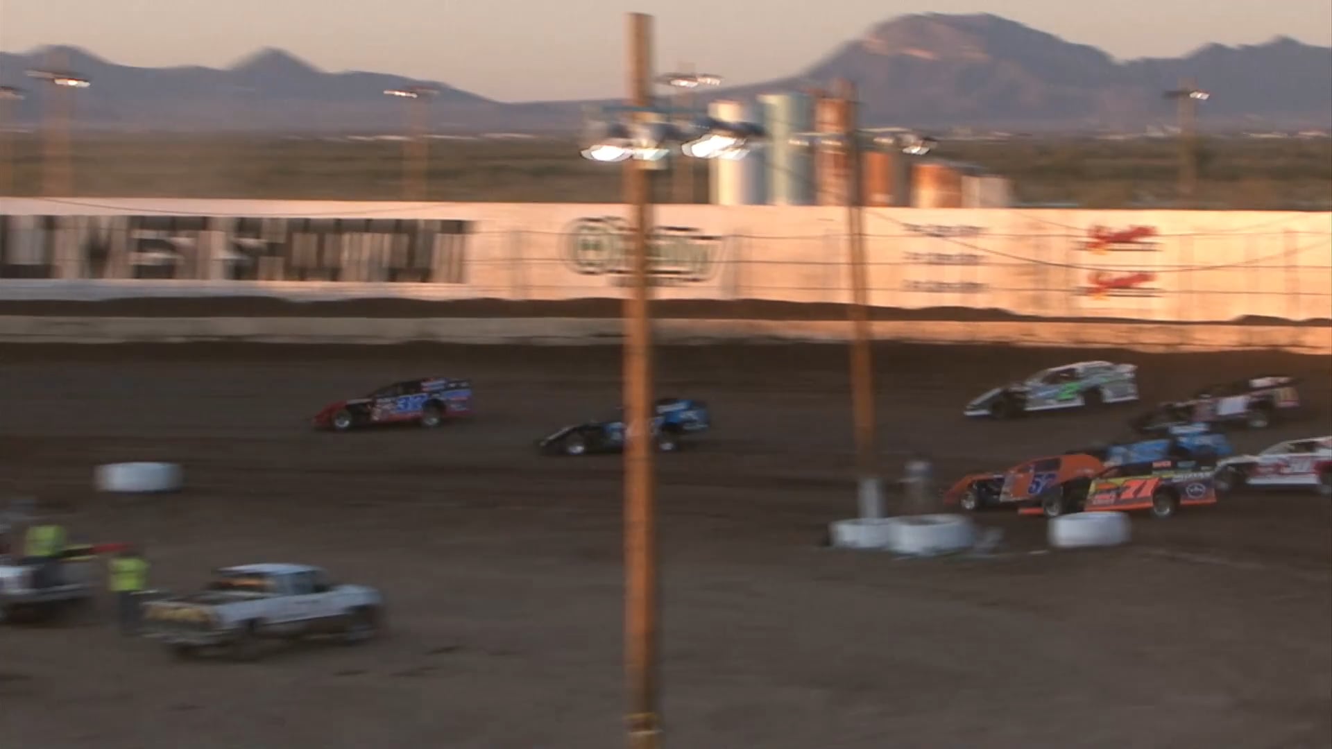 Wild West Shootout Modified Heats Arizona Speedway 1/12/20