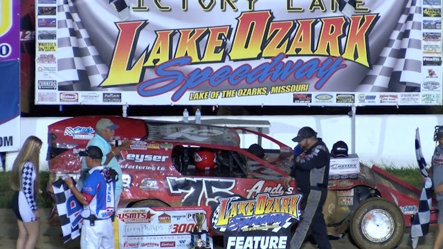 USMTS Terry Phillips Post Race Lake Ozark Speedway 8/16/19