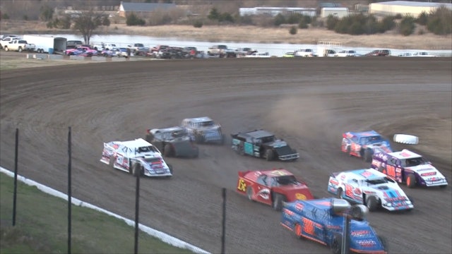 USRA Modified Heats at Southern Oklahoma Speedway 3-16-19