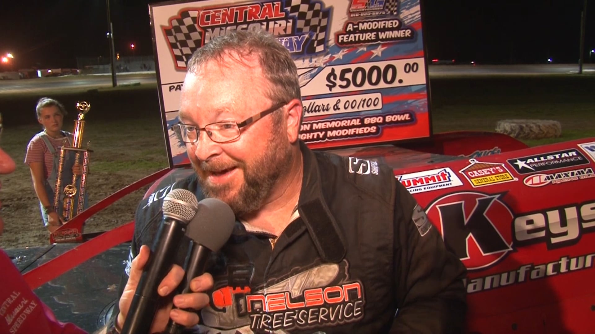 Tom Wilson Memorial Post Race Interview Central Missouri Speedway 7/7/19