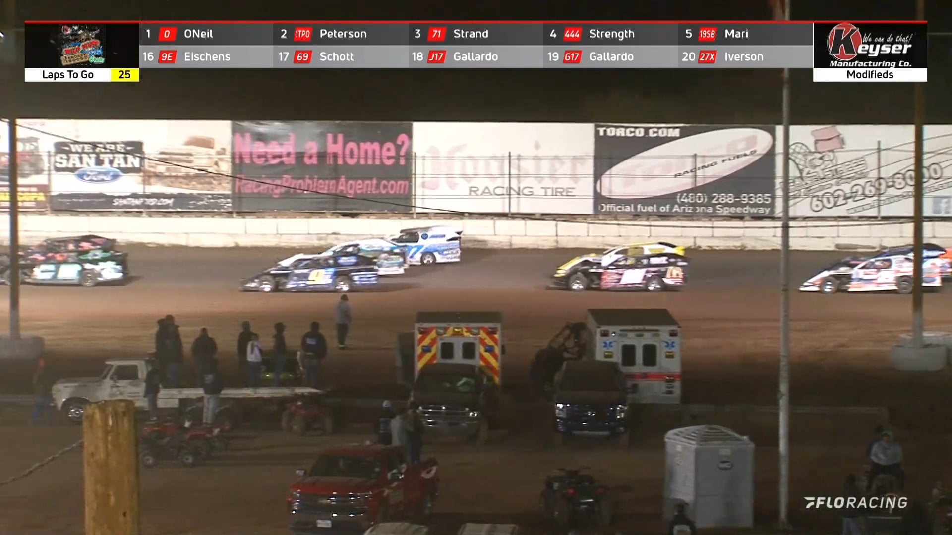 Wild West Shootout Modified A-Main Arizona Speedway 1/17/21