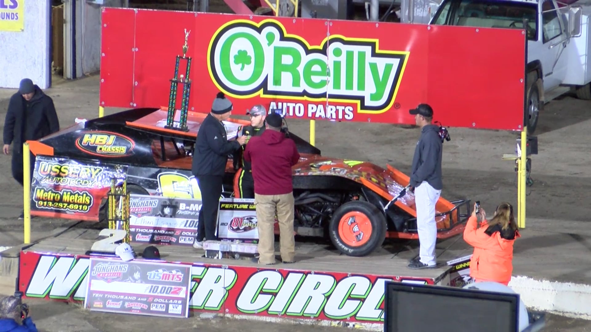 USRA B-Mod A-Main Grant Junghans Memorial 81 Speedway 11/16/19