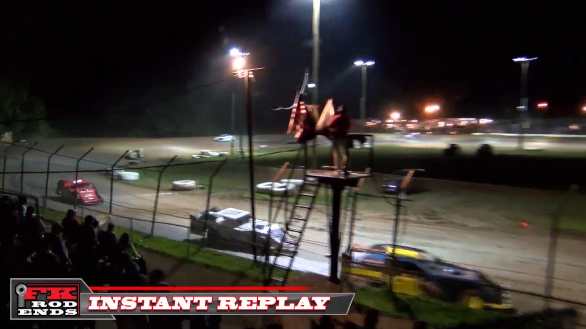 FK Rod Ends Instant Replay Tom Wilson Heat Race Central Missouri Speedway 7/6/19