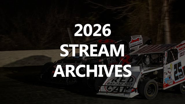 2026 Stream Archives
