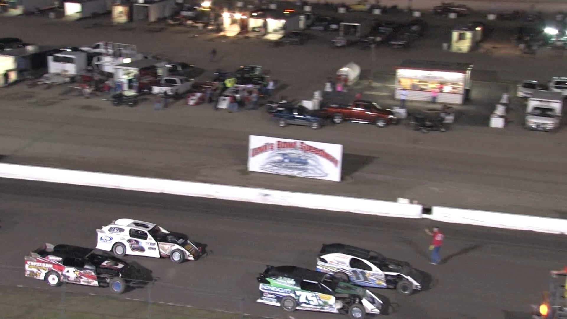 TOMS Devils Bowl Speedway A Main 10/17/14