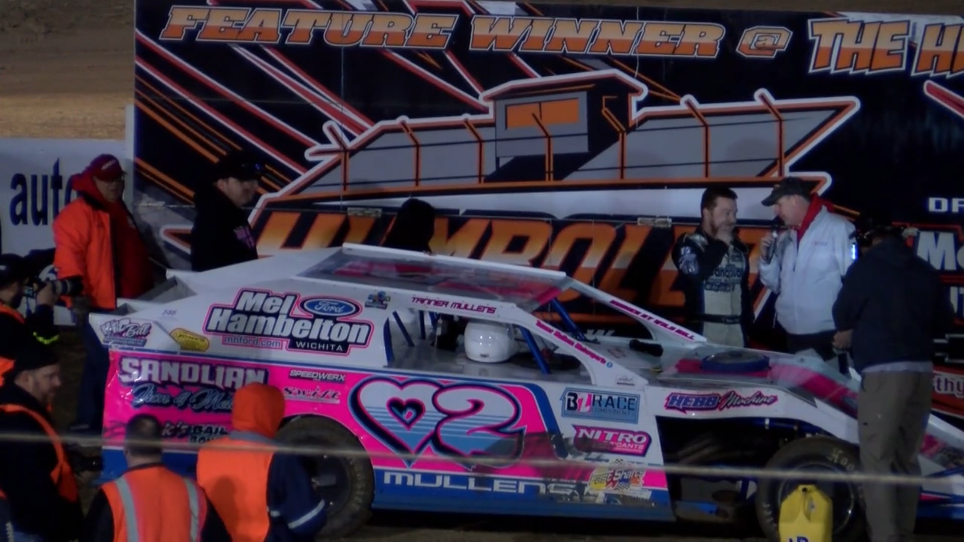 Battle at the Bullring NASCAR Modified A-Main Humboldt Speedway 3/3/18