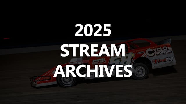 2025 Stream Archives