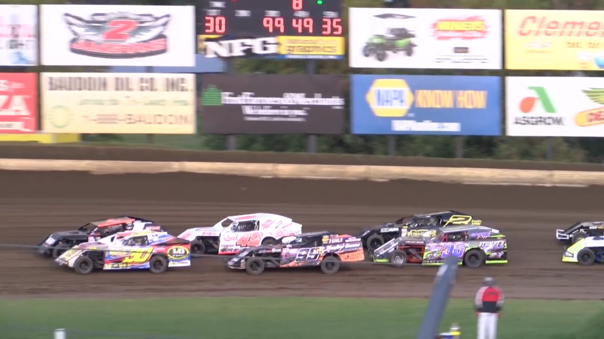 USRA B-Mod Heats Deer Creek Speedway 9/21/18