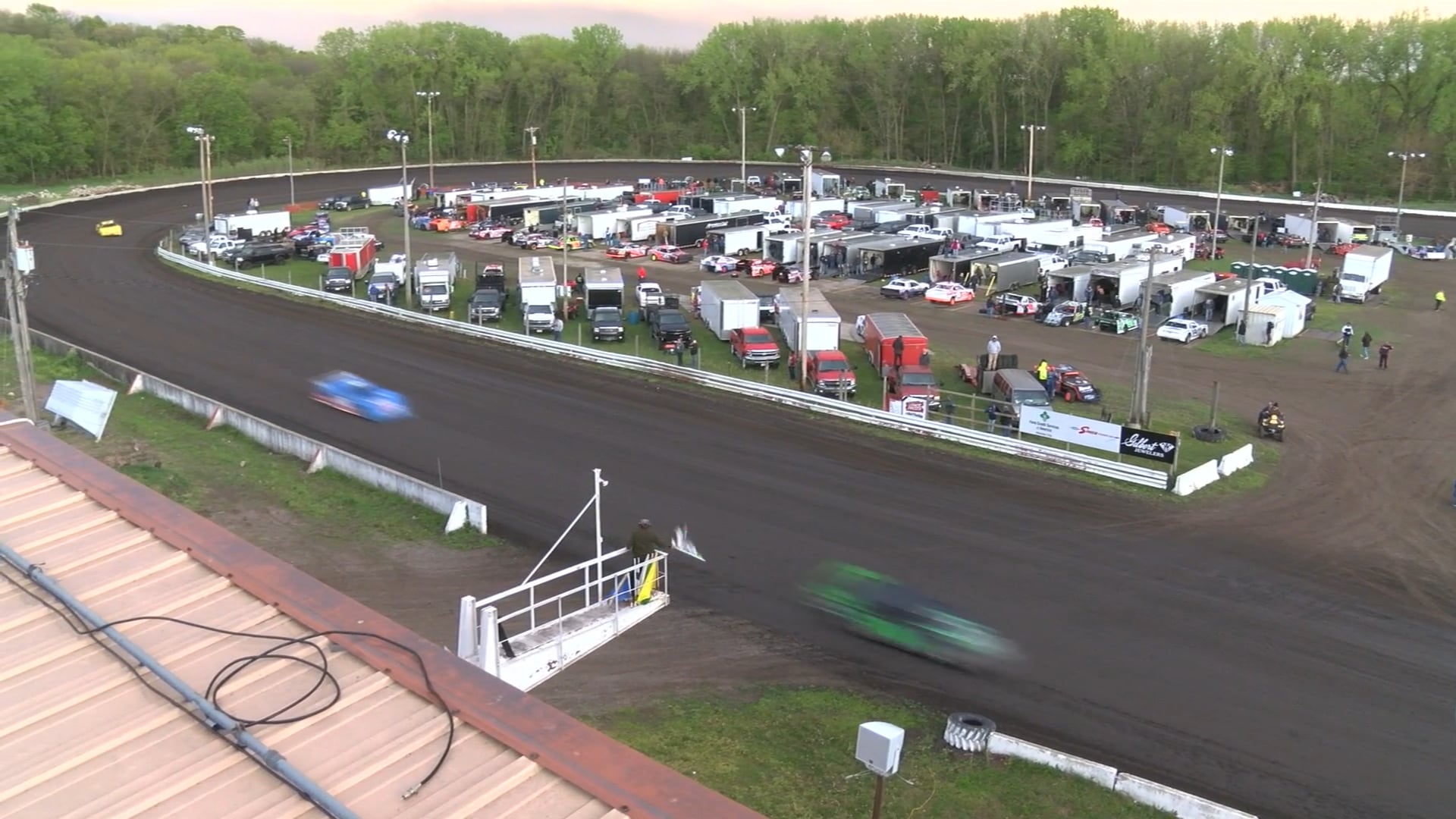 Late Model Heats Hamilton County Speedway 5/9/20