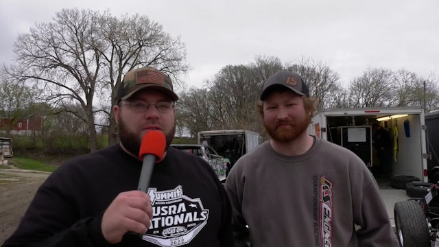 USMTS Pre-Race Interviews Hamilton County Speedway 4/28/23