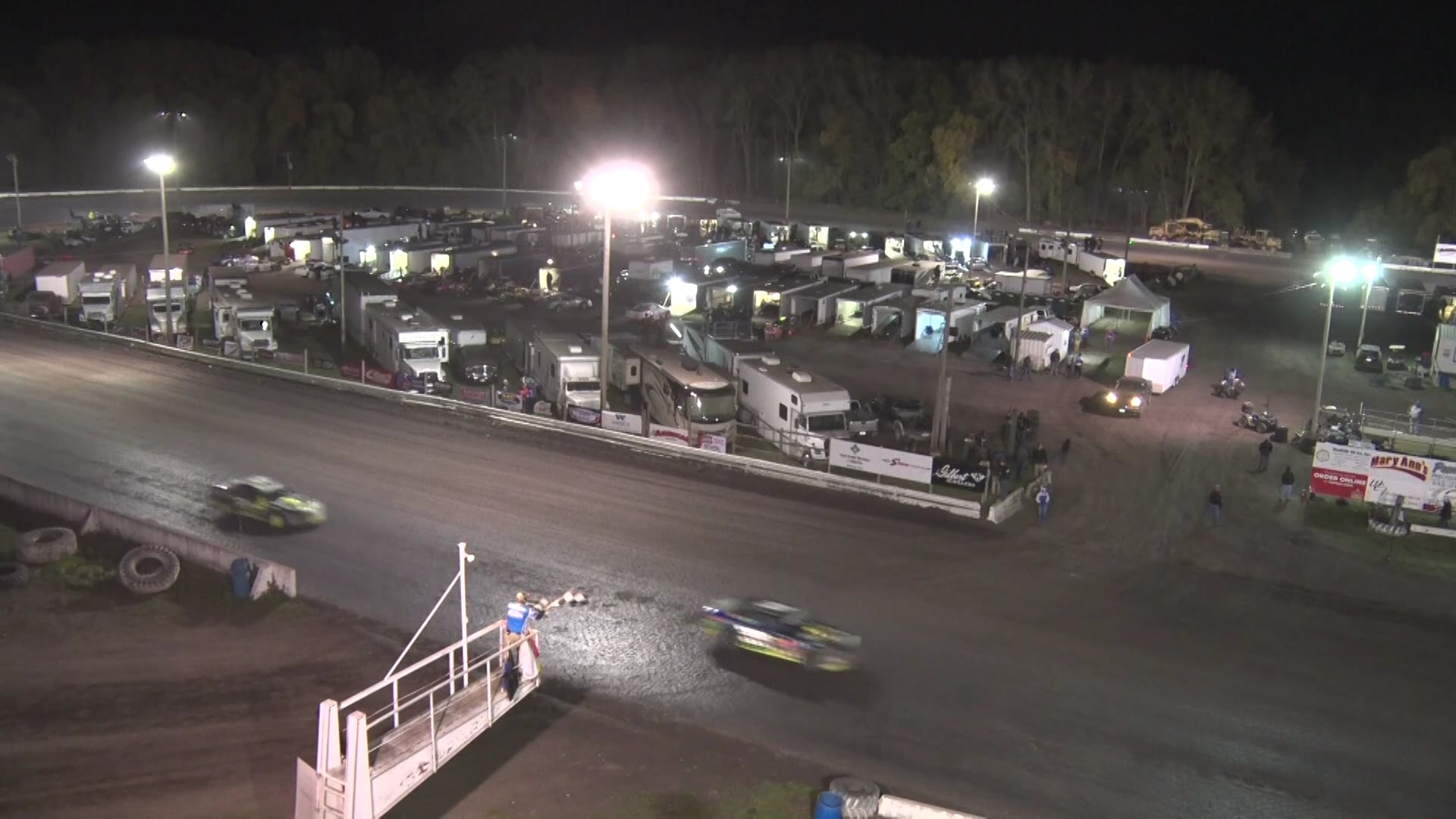 USRA Stock Car A-Main USRA Nationals Hamilton County Speedway 10/2/20