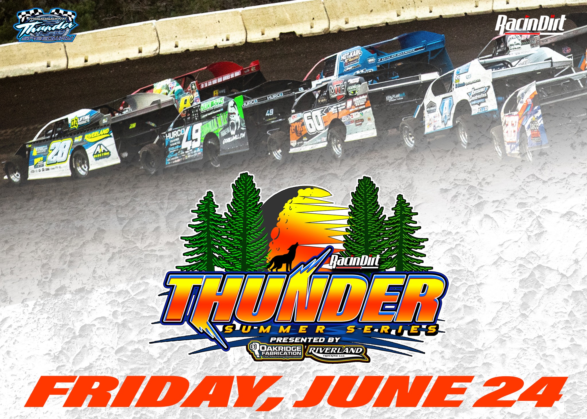 Stream Archive Mississippi Thunder Speedway 6/24/22