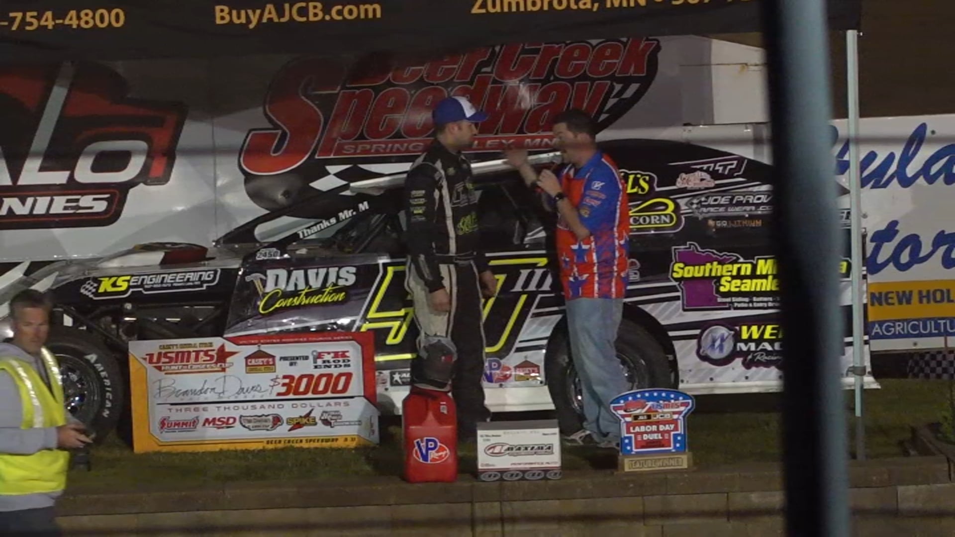 USMTS Post Race Interviews Deer Creek Speedway 8/31/19