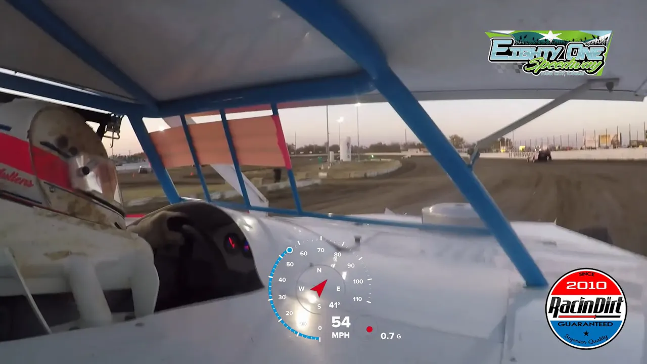 Tanner Mullens In Car USRA Modified 81 Speedway 10/31/20 - 2020 Racing ...