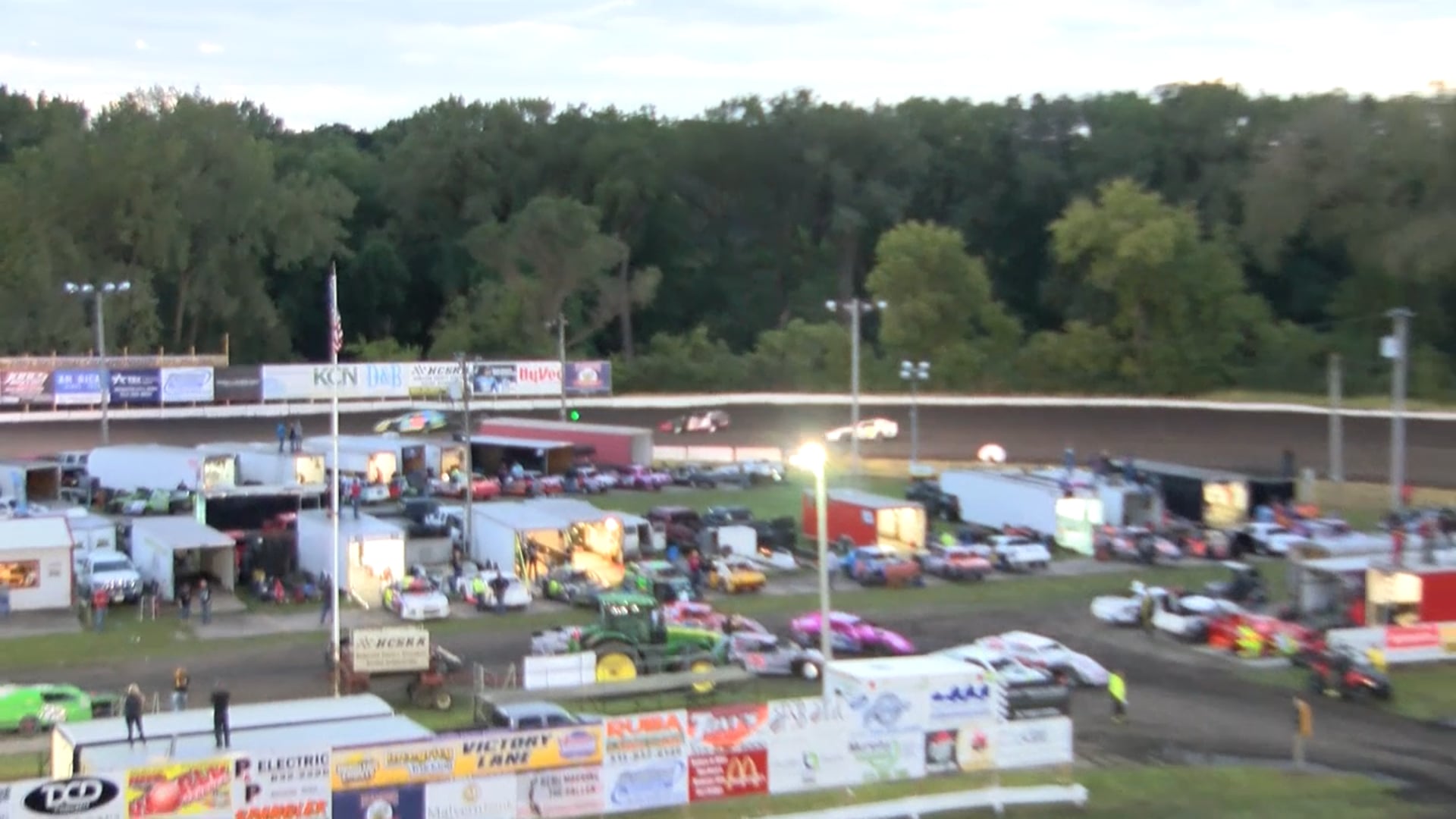 USRA Nationals B-Mod Heats Hamilton County Speedway 9/26/19