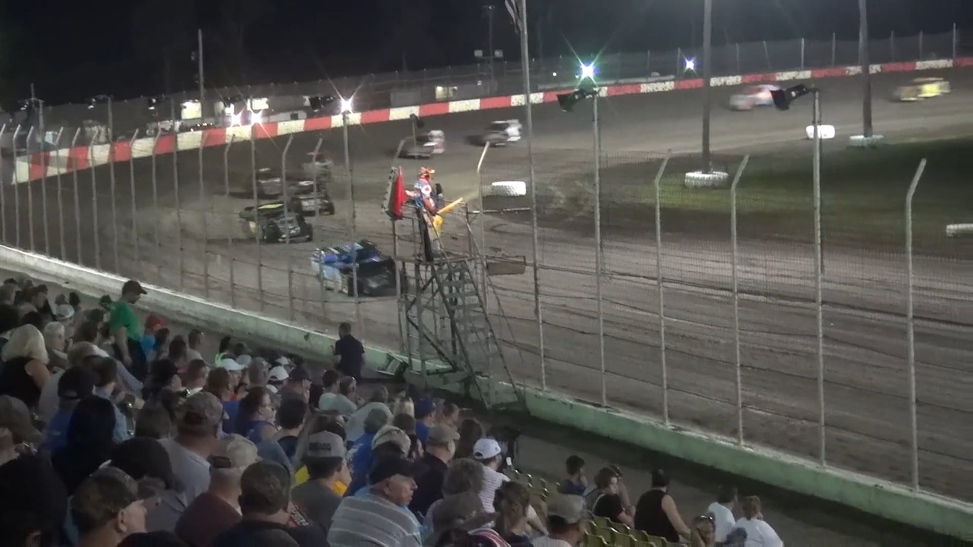 $1500 USRA B-Mod A-Main Lakeside Speedway 7/14/17