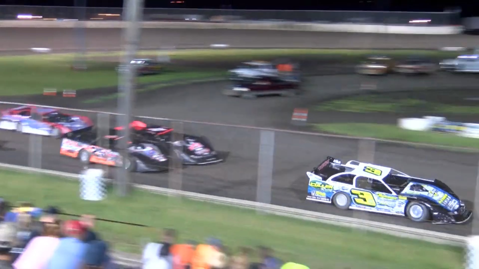 UMP Late Model Heats Tri City Speedway 8/30/18